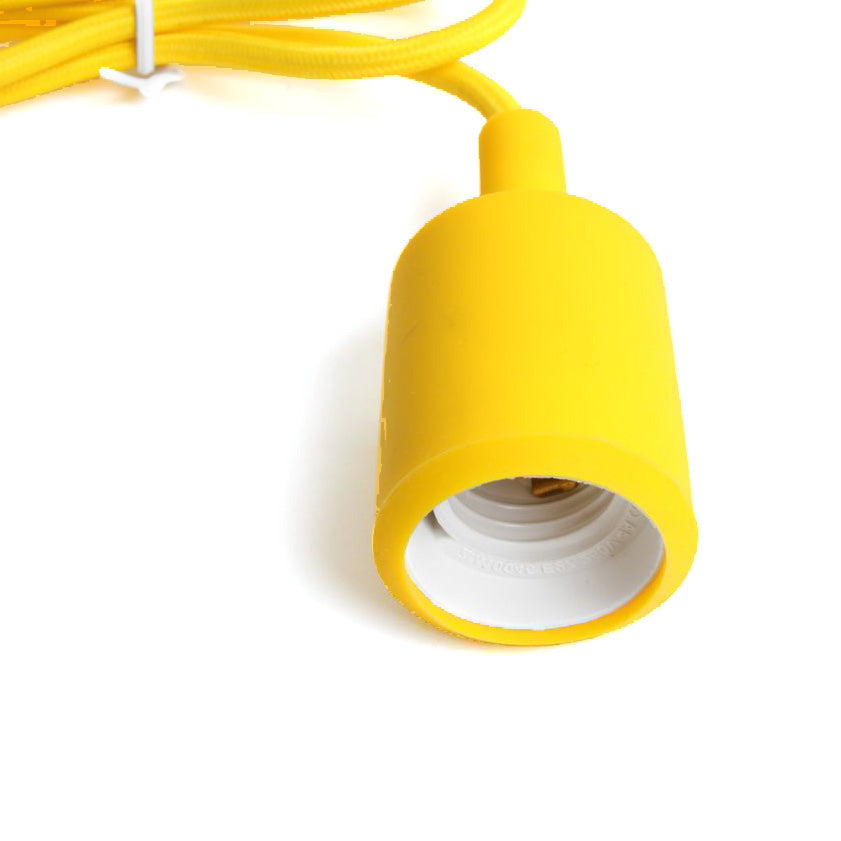 Lámpara colgante D100 amarillo