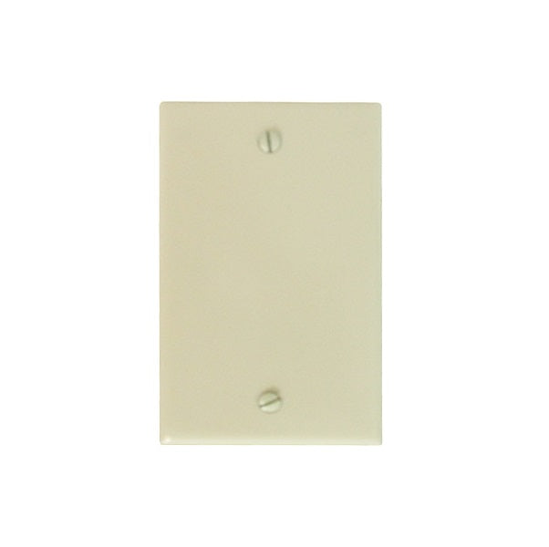 Tapa ciega 2" x 4" plástica crema (46400) Volteck