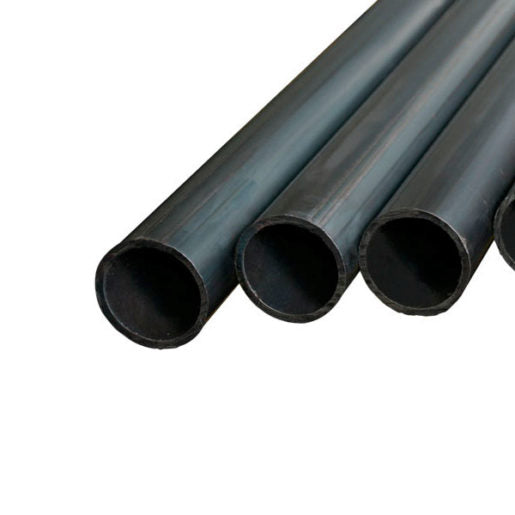 Tubo galvanizado negro liviano sin rosca 1-1/2" x 20'