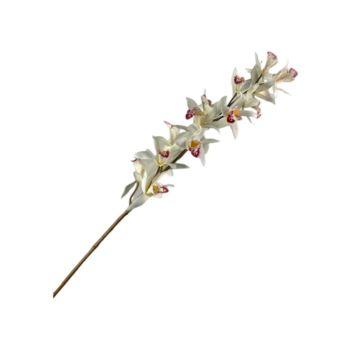 Rama decorativa orquídea blanca