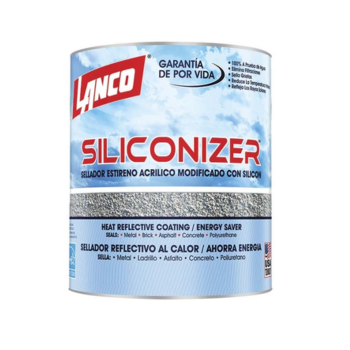 Siliconizer gris 1/4 galón
