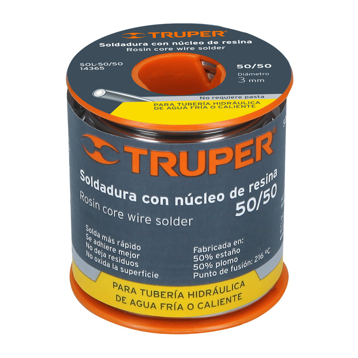 Estaño para cobre 50/50 (14365) Truper rollo (23)