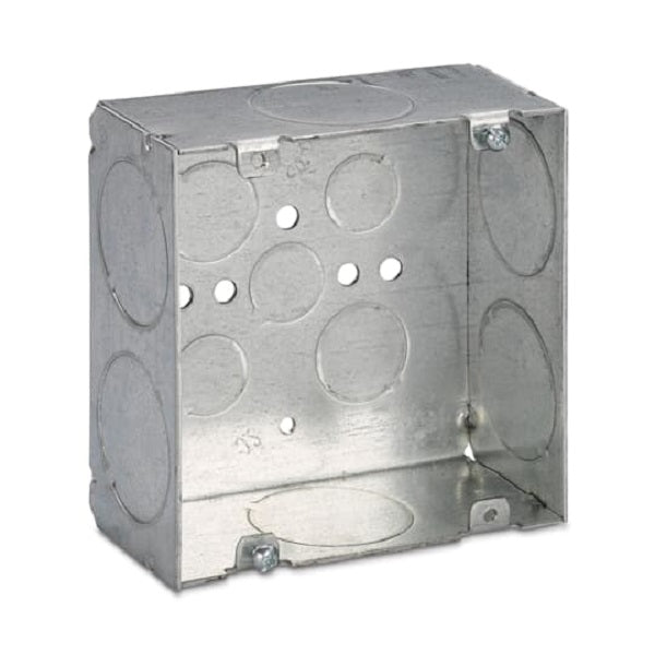Caja de metal de 4-11/16" x 1-1/4"