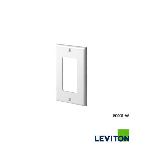 Tapa decora para 1 blanco (021-80401-W) Leviton