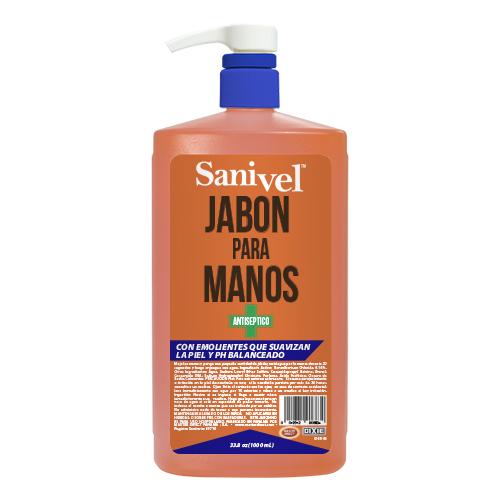 Jabón líquido para manos sanivel 1 Litro