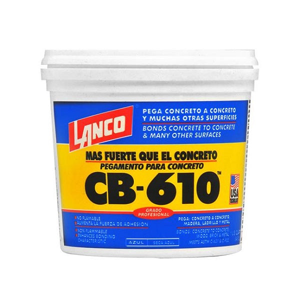 Pegamento para concreto CB-610 1/4 galón Lanco