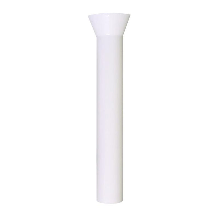 Corneta PVC para tina 1-1/2" x 8"